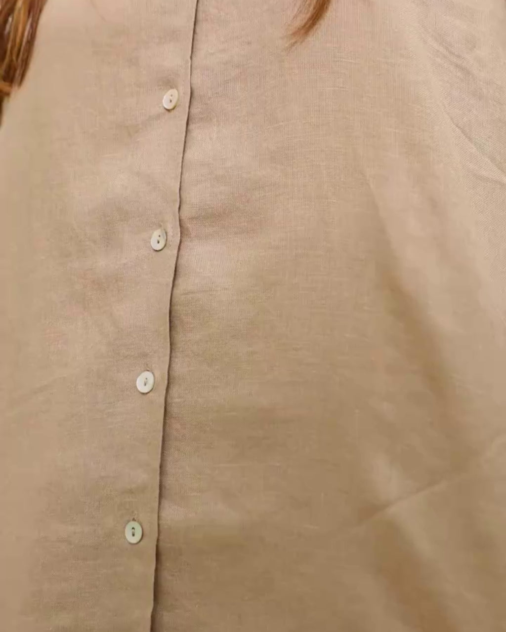 Shreeva - Cream Relaxed Shirt Pants Co-ord Set