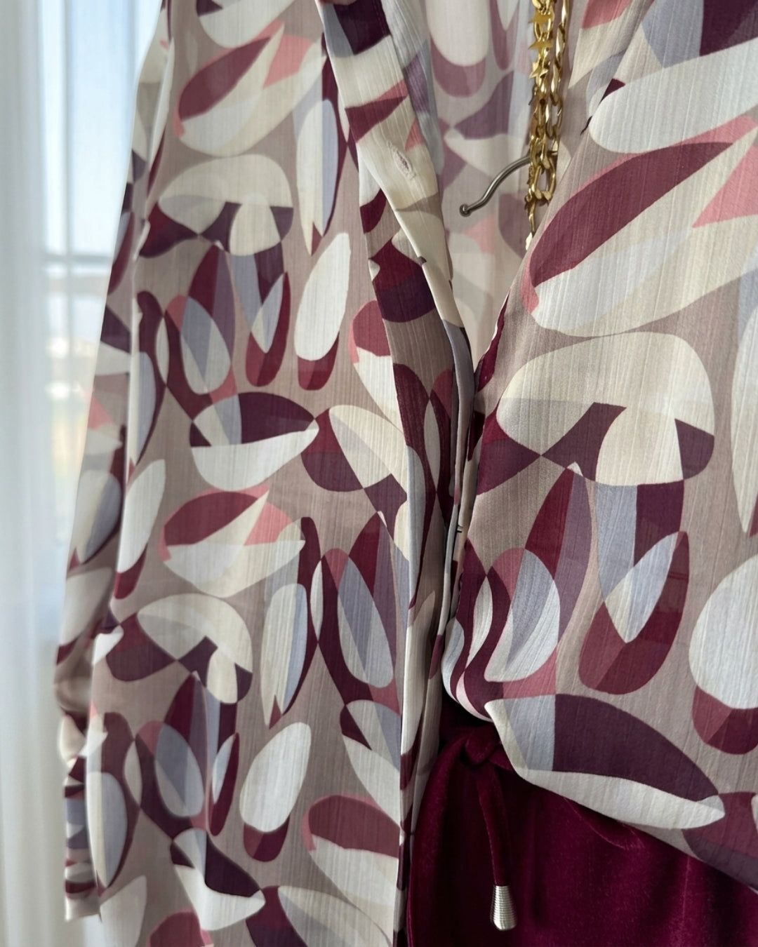 Avylo - Abstract Printed Shirt & Trouser Co-Ord Set