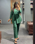 Elara – Elegan Green Lounge Co-Ord Set
