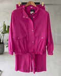 Kia - Pink Premium Cargo Co-Ord Set