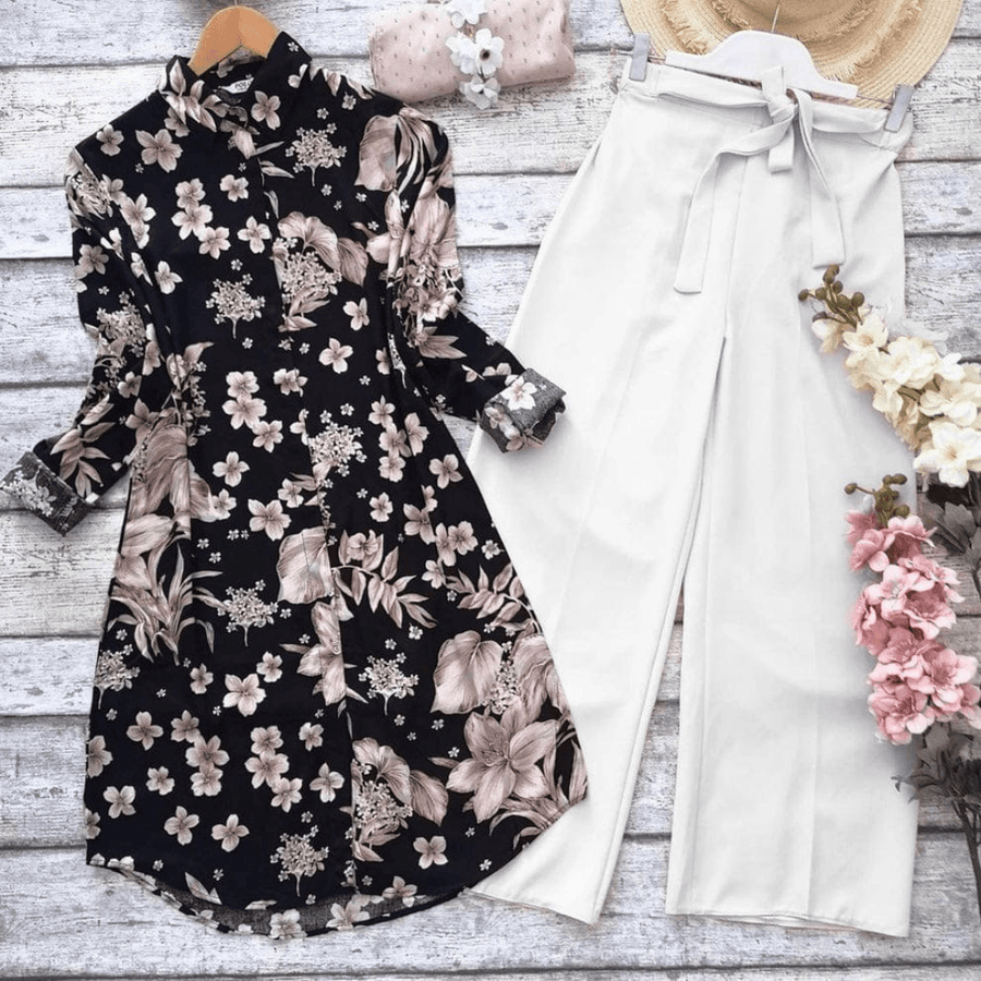 Blossam Black And
