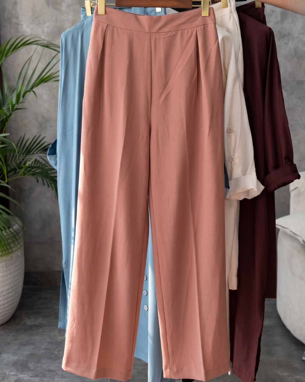 Riva - Pink Graceful Layered Co-Ord Set