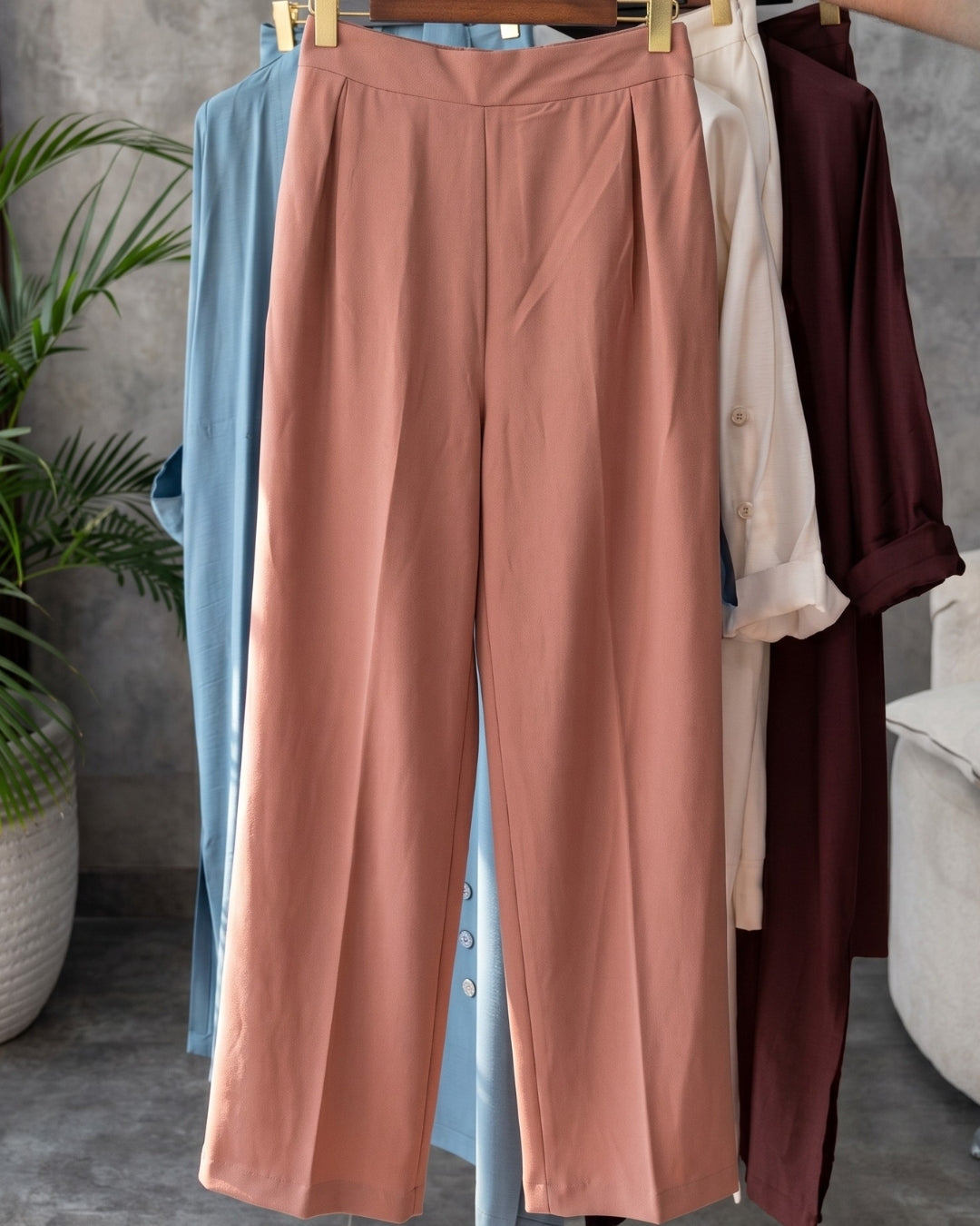 Riva - Pink Graceful Layered Co-Ord Set