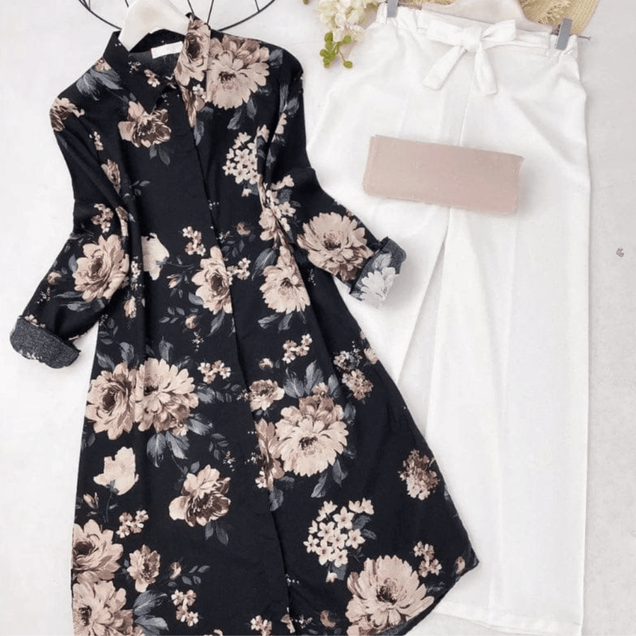 Blossam Black With