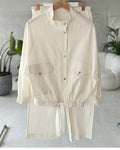 Kia - Ivory Premium Cargo Co-Ord Set