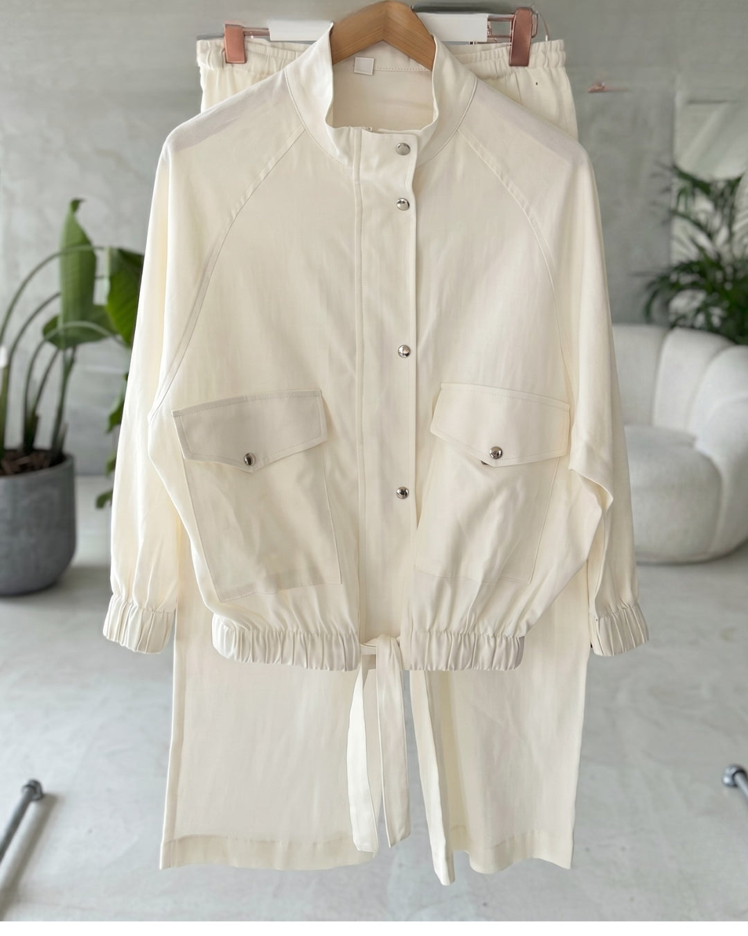 Kia - Ivory Premium Cargo Co-Ord Set