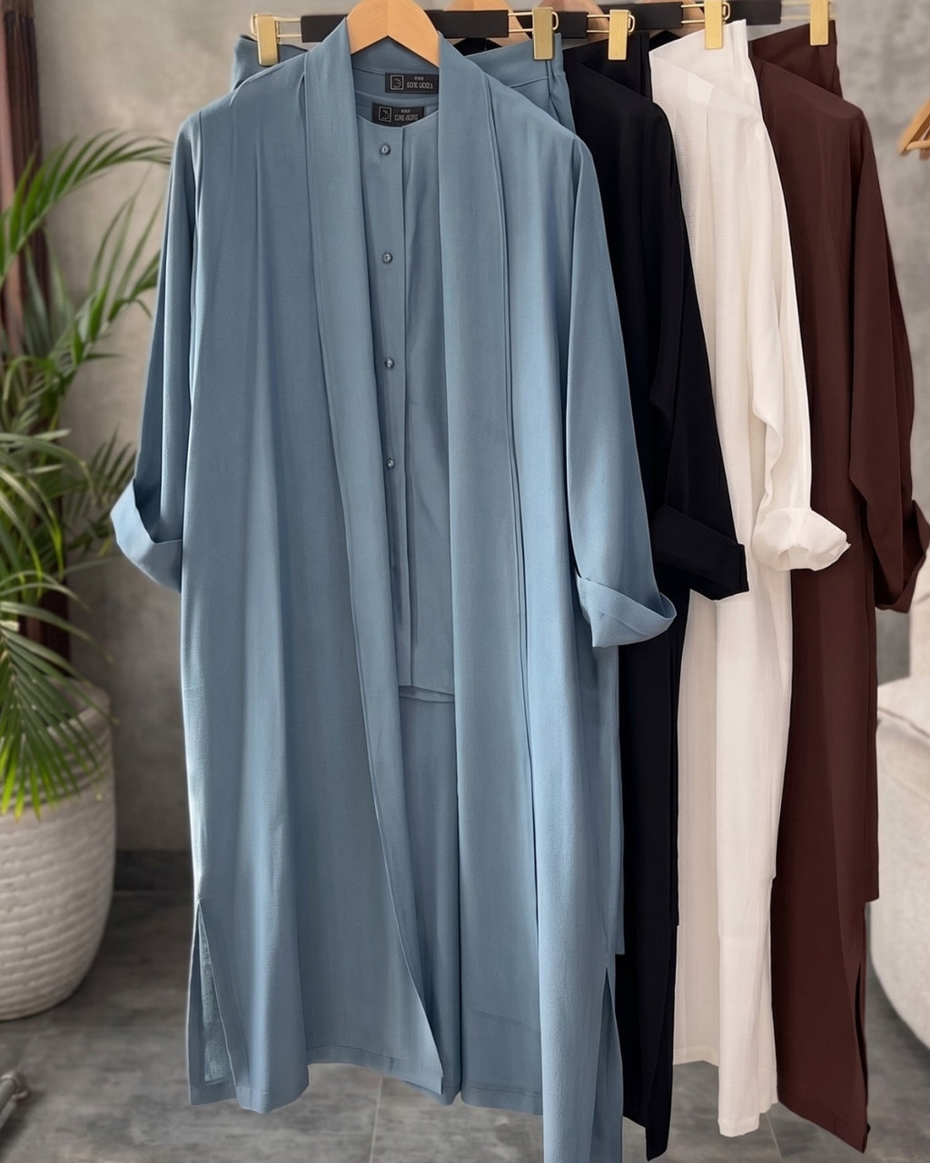 Riva - Blue Graceful Layered Co-Ord Set