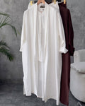 Riva - White Graceful Layered Co-Ord Set